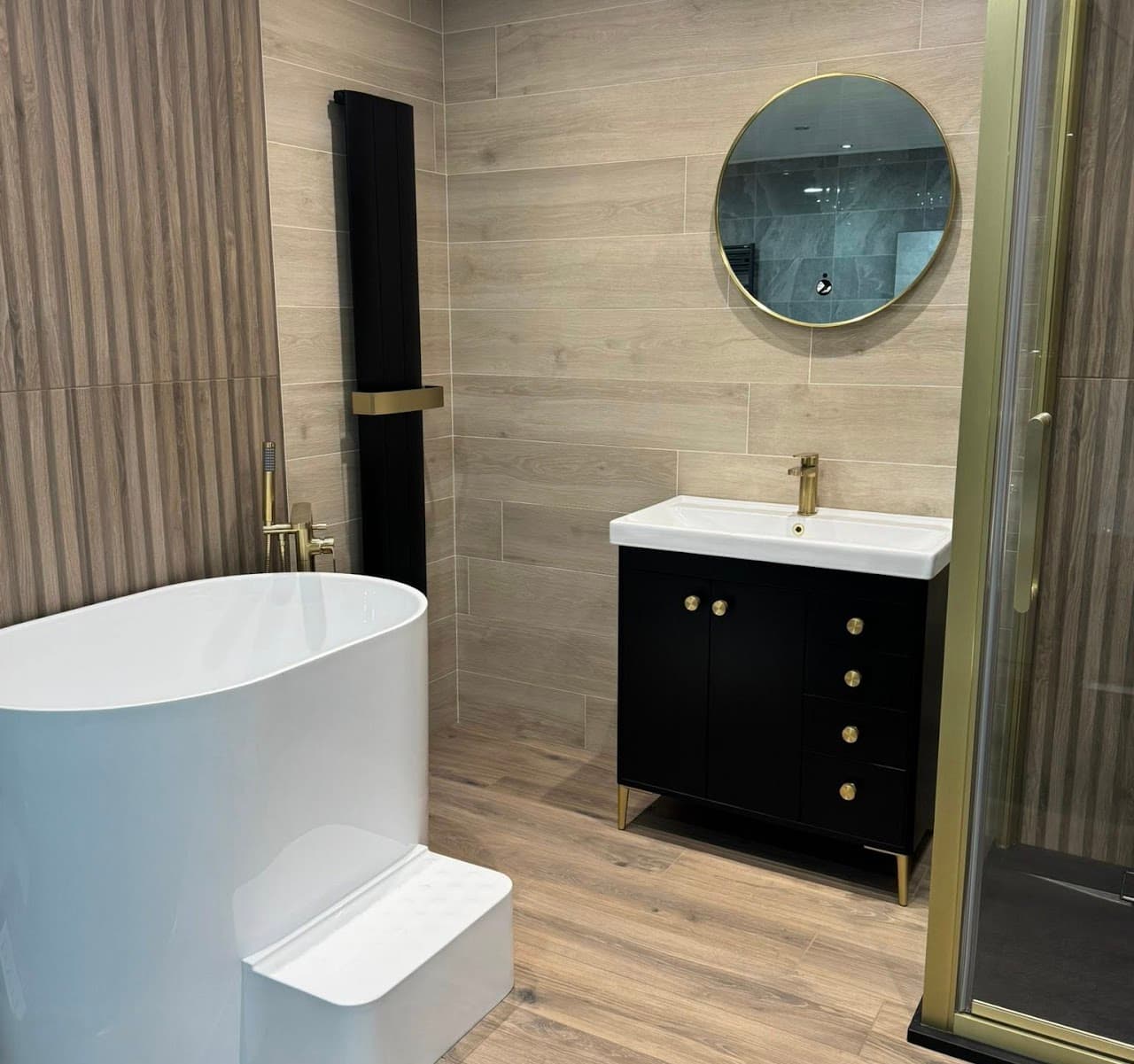 Inside the Showermania Benton showroom
